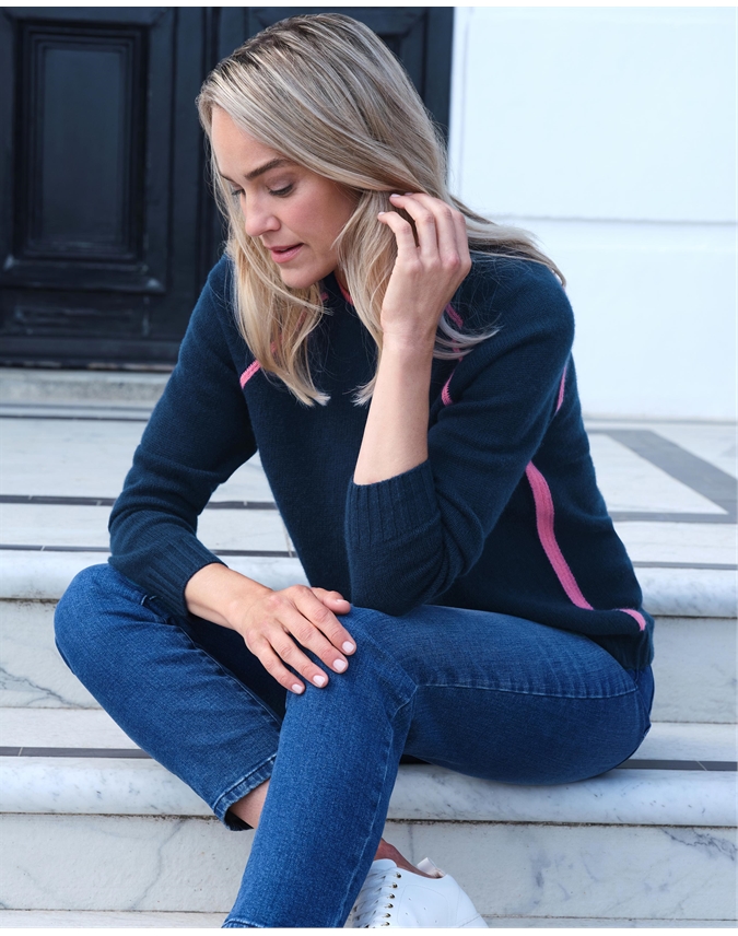 Lofty Tipped Cashmere Jumper