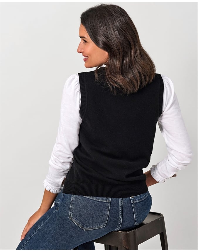 Cashmere Knitted Tank