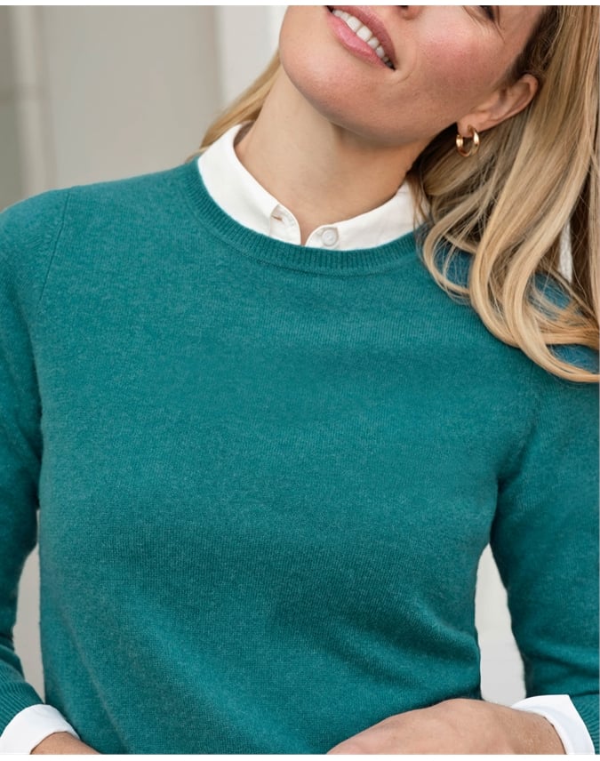 Cashmere Crew Neck Sweater