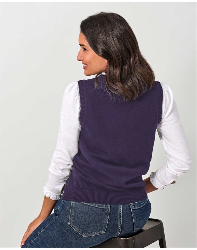 Cashmere Knitted Tank