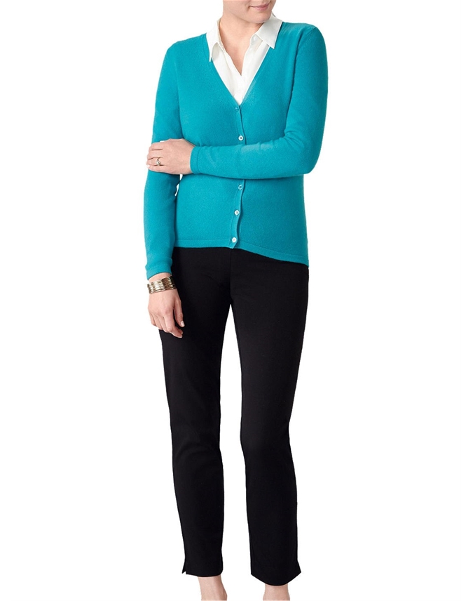 Cashmere V Neck Cardigan