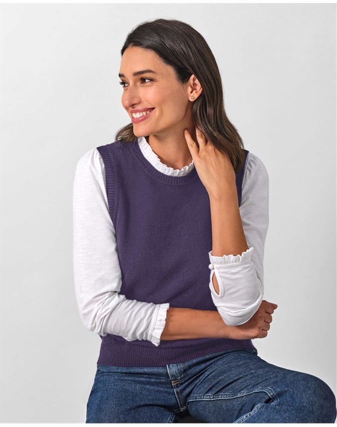 Cashmere Knitted Tank