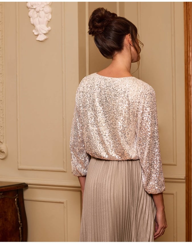 Sequin Blouse