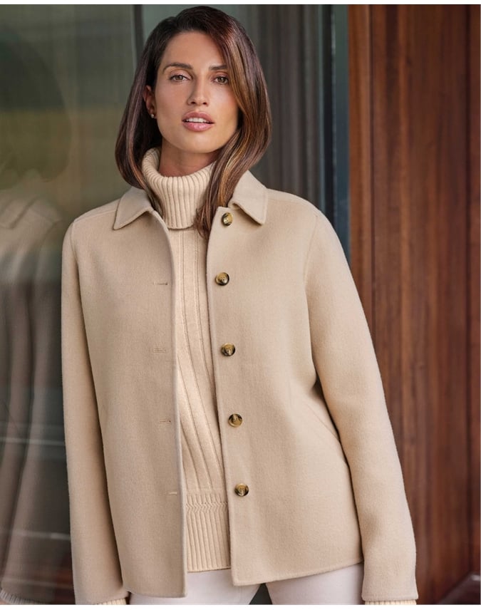 double faced wool