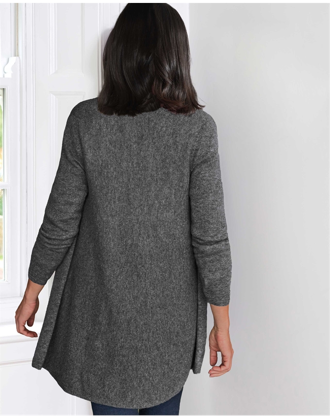 Gassato Lightweight Cashmere Swing Cardigan