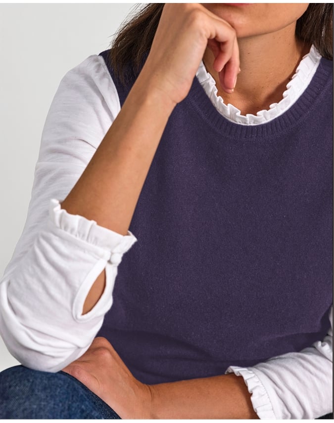 Cashmere Knitted Tank