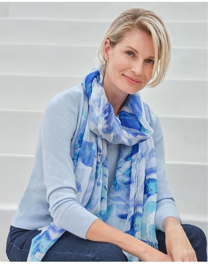 Ultra Soft Printed Scarf