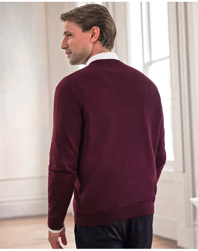 Mens Cashmere Crew Sweater