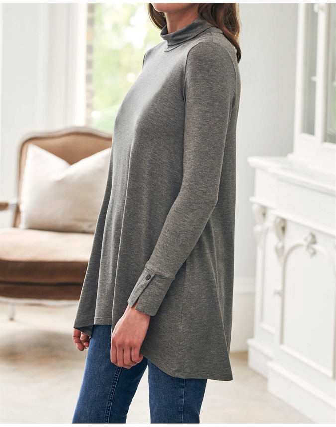 Soft Roll Jersey Tunic