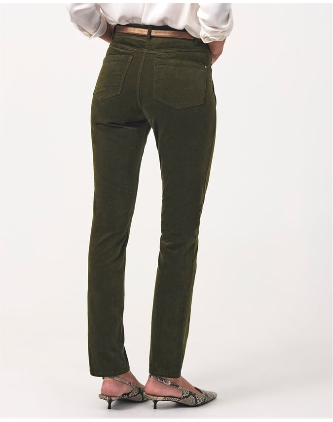 Washed Velvet Jean