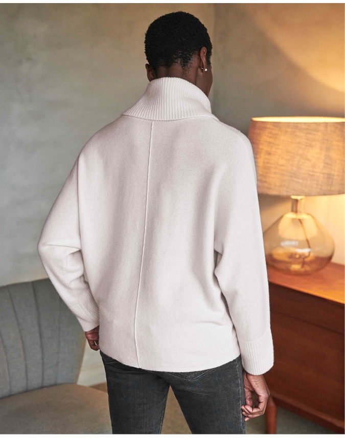 Wool Cashmere Dolman Sweater