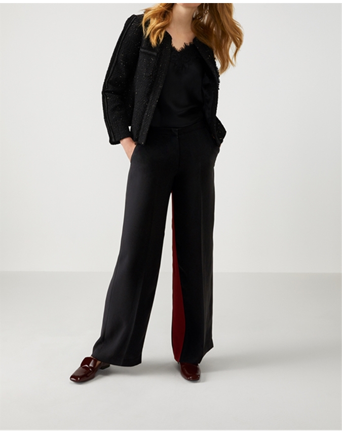 Zara Women's Red Burgundy High Waisted Faux Leather Skinny Trousers M UK10  | eBay