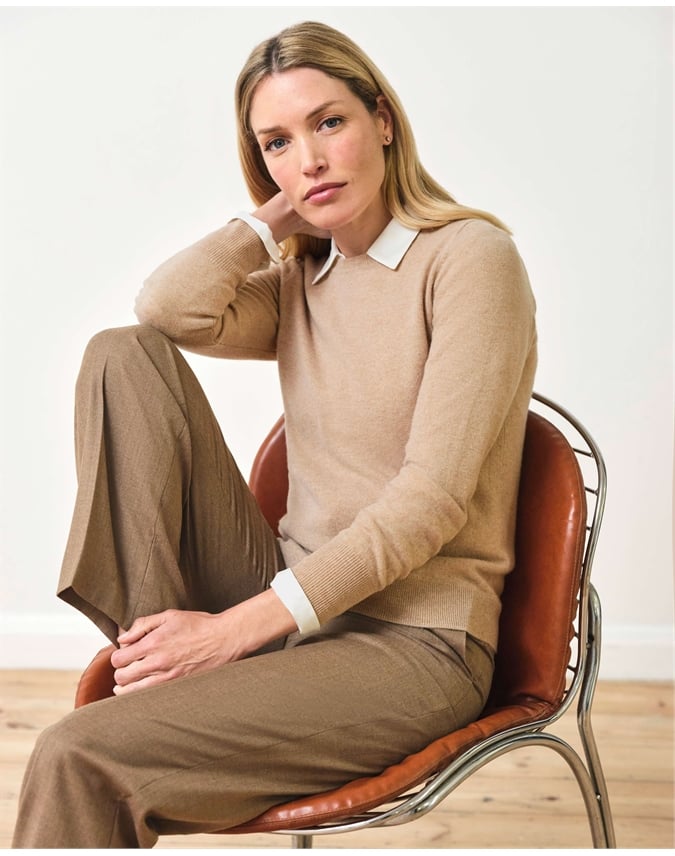 Cashmere Crew Neck Sweater