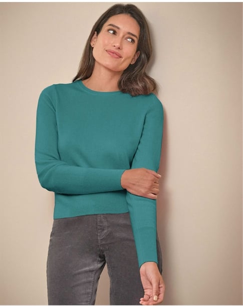 Cashmere Cropped Sweater