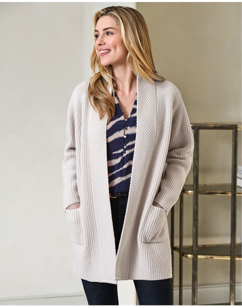 Pure collection boyfriend on sale cardigan