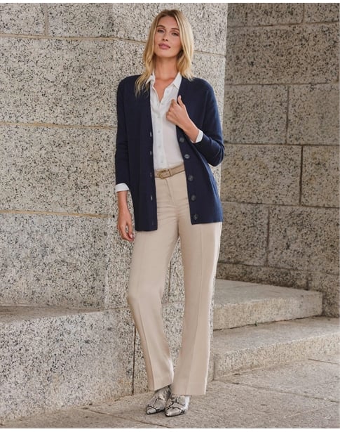 Tencel Wide Leg Trouser