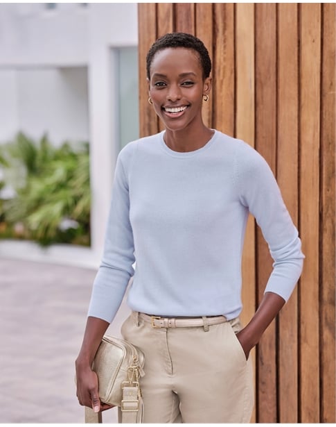 Cashmere Crew Neck Sweater