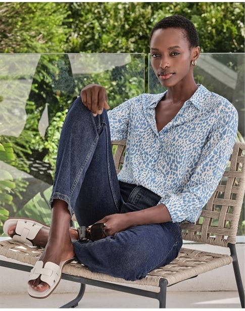 Pure Washed Silk Shirt
