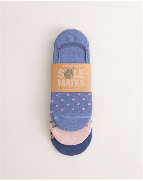 Womens Bamboo Footsie 3 Pack