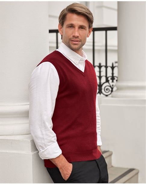 Mens Cashmere Vest
