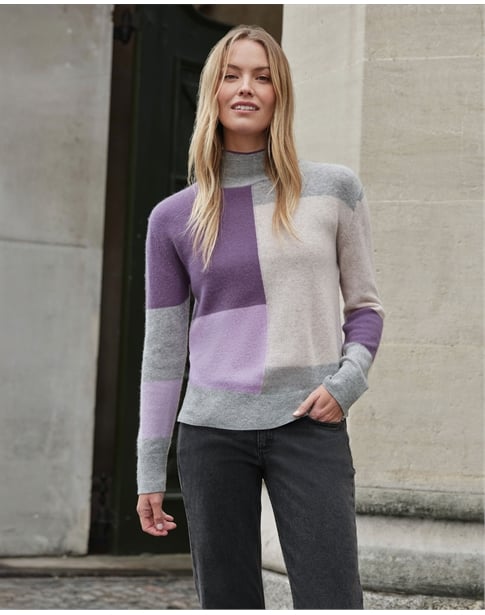 Gassato Colour Block Sweater