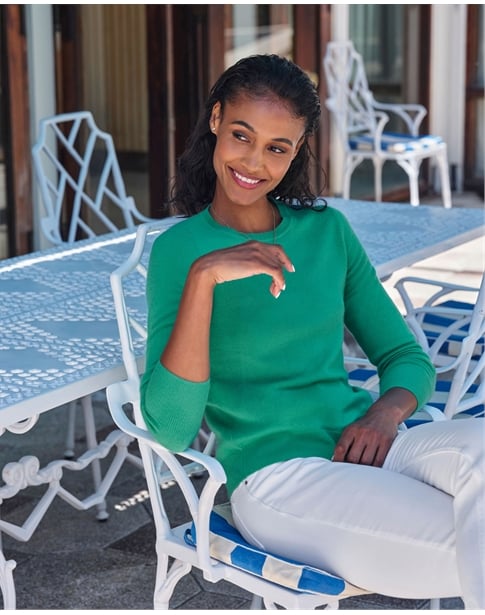 Cashmere Crew Neck Sweater