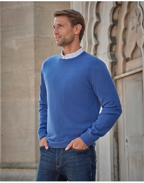 Mens Cashmere Crew Sweater
