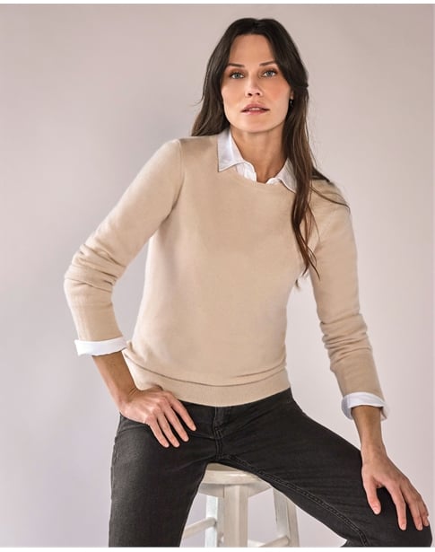 Cashmere Crew Neck Sweater