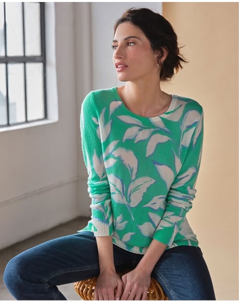 Gassato Printed Sweater