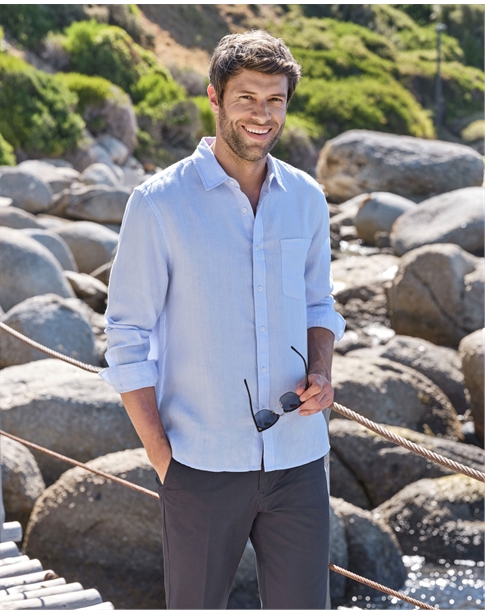 Classic Style Linen Shirt