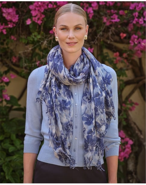 Cashmere Blend Ultrafine Scarf