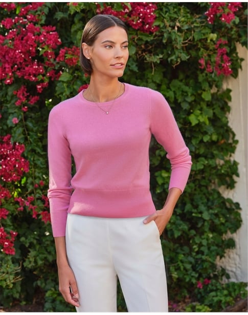 Cashmere Cropped Sweater
