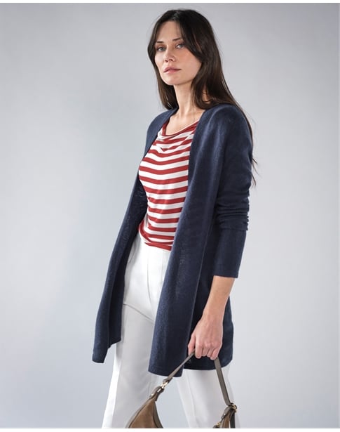 Gassato Lightweight Cashmere Swing Cardigan