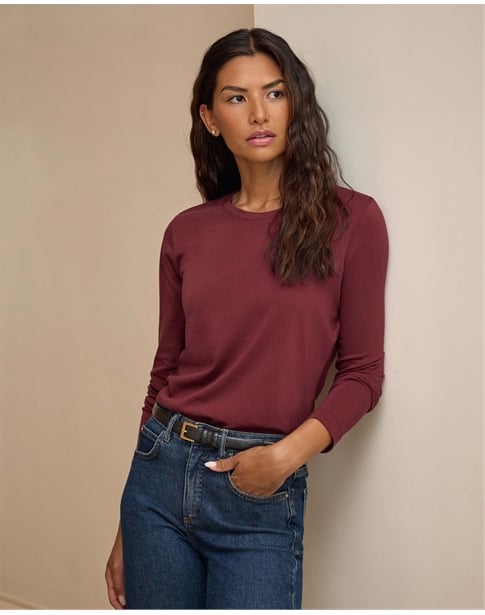Long Sleeve Super Soft Cotton T Shirt