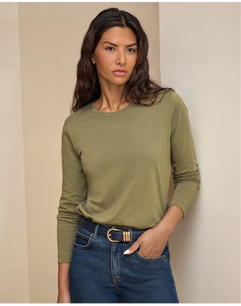 Long Sleeve Super Soft Cotton T Shirt