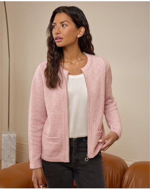 Cotton Wool Tweedy Jacket