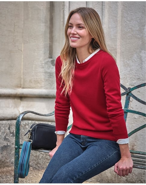 Cashmere Crew Neck Sweater