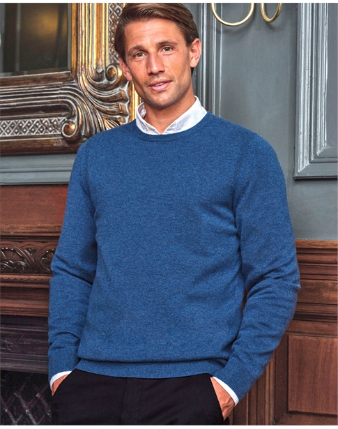 Mens Cashmere Crew Sweater