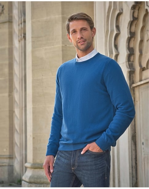Mens Cashmere Crew Sweater
