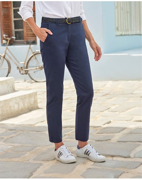 Organic Cotton Relaxed Trouser