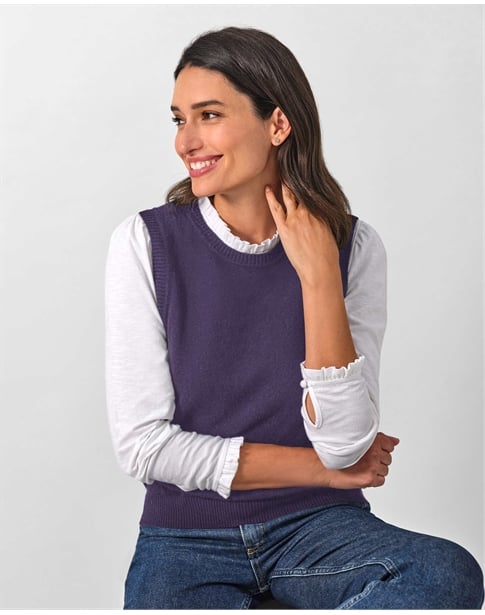 Cashmere Knitted Tank