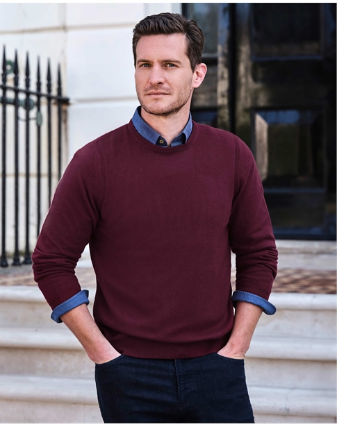 Mens Cashmere Crew Sweater