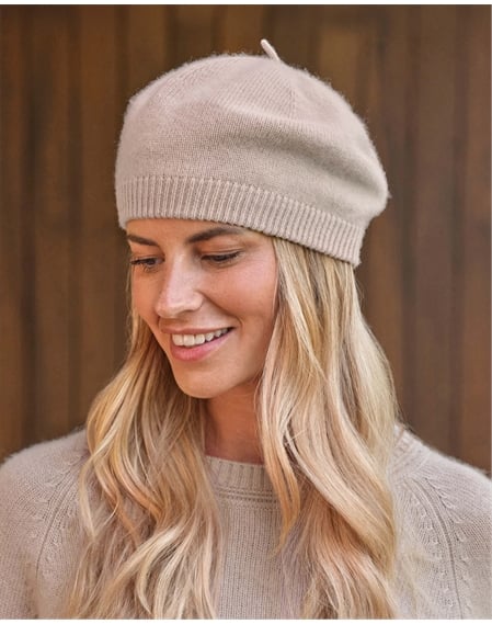 Pure Cashmere Beret