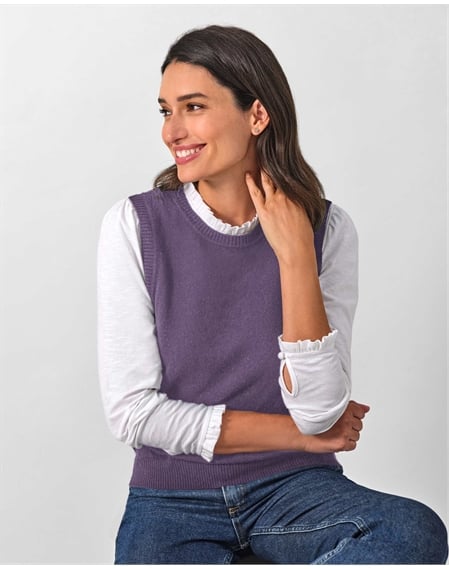 Cashmere Knitted Tank