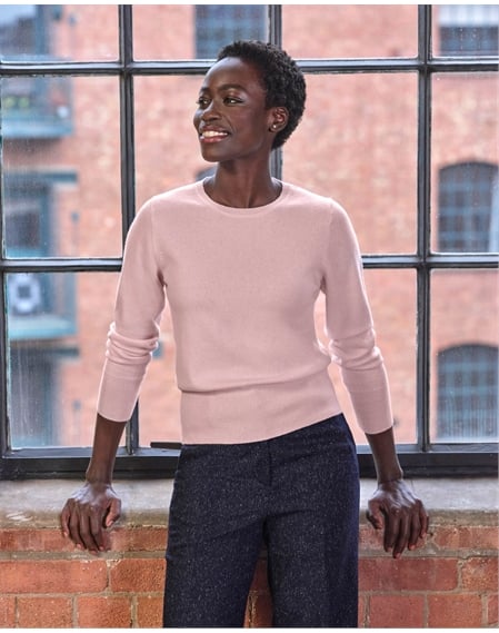 Cashmere Cropped Sweater