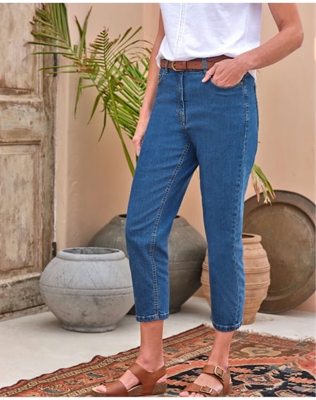 Easy Fit Cropped Jean