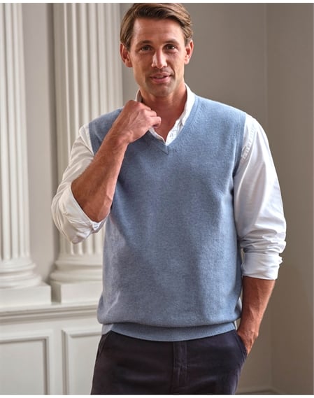 Mens Cashmere Vest