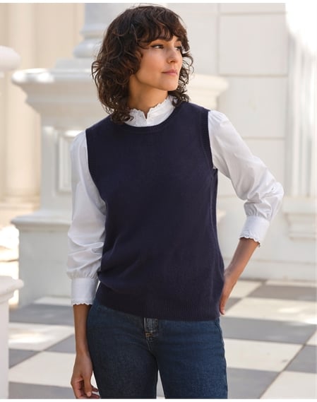 Cashmere Knitted Tank