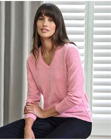 Cashmere V Neck Sweater