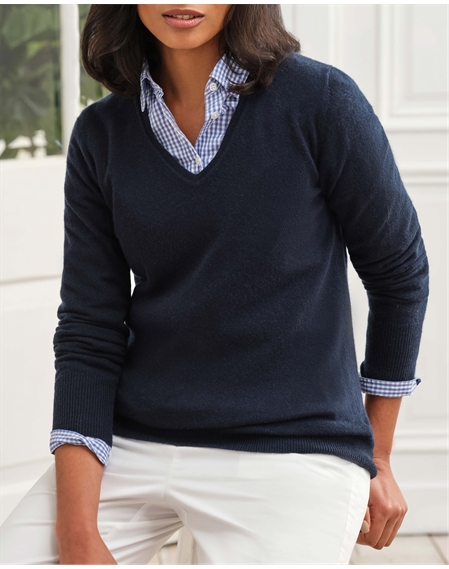 Cashmere V Neck Sweater